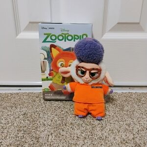 MINISO Zootopia Series Blind Box Figure Plush Keychain - Bellwether Prison